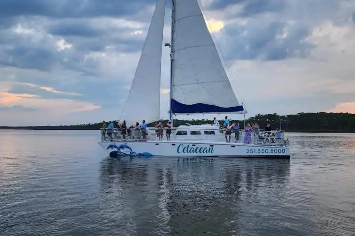 a large ship in a body of water