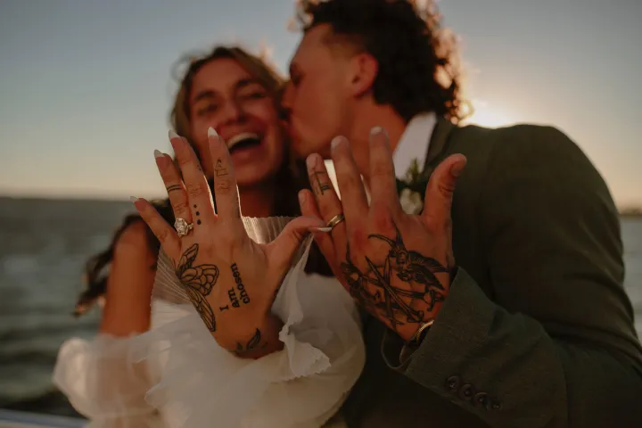 a person talking on a cell phone